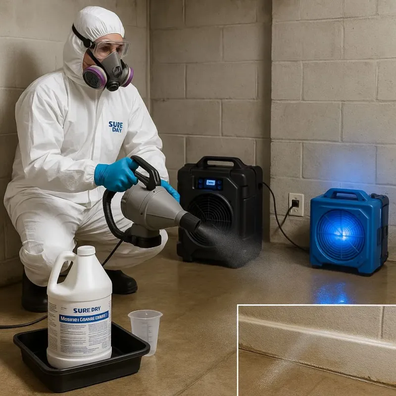 Sanitization and Odor Removal process in Troy, IL