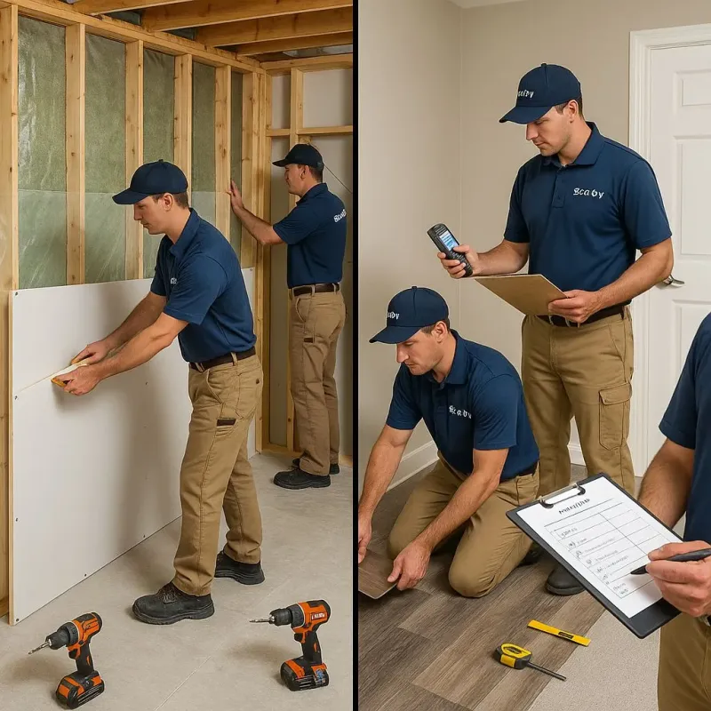 Repairs and Reconstruction process in Troy, IL