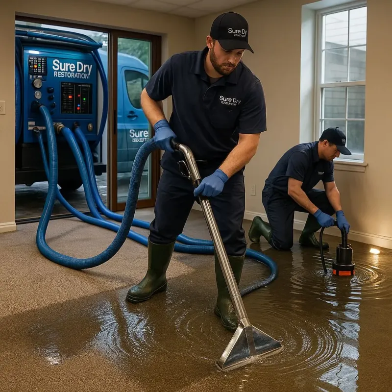 Water Extraction and Removal process in Troy, IL
